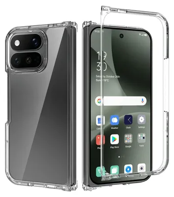 Produktbild von Handy Hülle für Google Pixel 11 Pro Fold Acryl TPU Kameraschutz Transparent