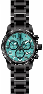 Obrázok produktu pre Invicta Jason Taylor 51265 Pánske hodinky - Quartz Strojček - Nerezová Oceľ s Modrým Ciferníkom - 48 mm