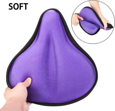 Obrázek produktu pro Ibenzoa® Gelový potah sedla 27×25 cm – voděodolný potah s měkkou gelovou výplní pro jízdní kola