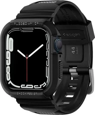 Immagine prodotto di Pasek Spigen Rugged Armor Pro Apple Watch 4/5/6/7/SE 44/45 mm nero