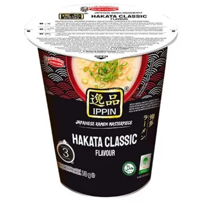 Produktbild von Acecook Ippin Instantnudeln Ramen Hakata Classic Cup 73g