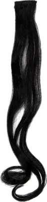 Produktbild von WIG ME UP 1 Clip Strähne wellig Schwarz YZF-P1C18-1