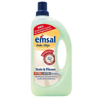 Produktbild von Emsal Stein und Fliesen natur matt hochglanz 1L FlascheProtect