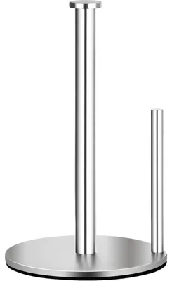 Produktbild von Küchenrollenhalter Stehend Edelstahl Silber für Standard und große Rollen