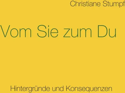 Produktbild von Vom Sie zum Du
