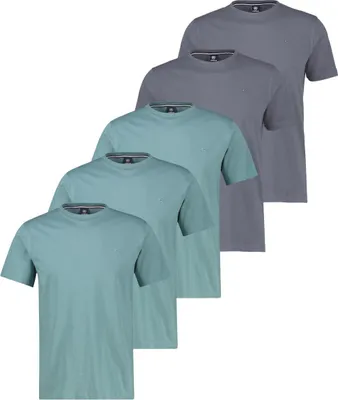 Produktbild von LERROS 5er Pack Basic T-Shirt Atmungsaktive Baumwolle, Jersey Qualität, Regular Fit