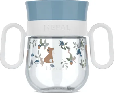 Zdjęcie produktu dla Mepal Mio Kleinkinder Trinken 360° trinklernbecher mio 200 ml - forest friends Ø77 x 107 108018065408