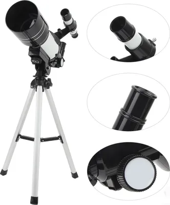 Produktbild von Hochleistungs-Monokular, Astronomisches Teleskop aus Aluminiumlegierung, tragbares Teleskop mit Stativ, einfach aufzubauendes Einsteigerteleskop
