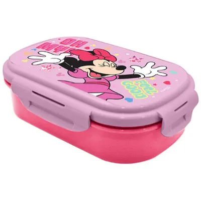 Produktbild von KIDS EUROSWAN Minnie Brotdose + Besteck MN22068
