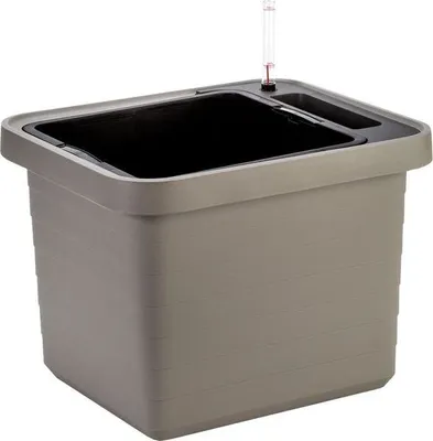 Obrázek produktu pro PLASTIA s.r.o. Velkoobjemový truhlík Berberis UNO 45x39x35 cm, taupe