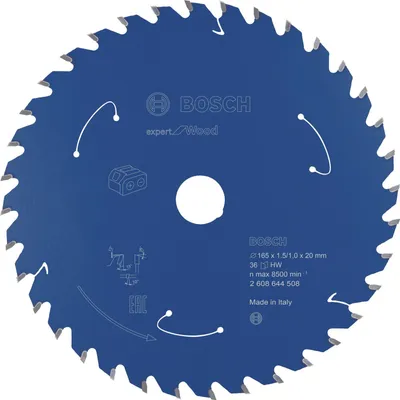 Obrázek produktu pro Bosch 2608644508 Bosch Kreissägeblatt EX WO H 165x20x36