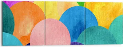 Produktbild von Bild auf Leinwand - Leinwandbild - Abstraktion modern - 150x50cm - Wand Bild - Wanddeko - Leinwanddruck - Bilder - Kunstdruck - Wanddekoration - Leinwand bilder - Wandkunst - CA150x50-3794