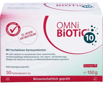 Produktbild von OMNi-BiOTiC 10 mit hochaktiven Darmsymbionten Portionsbeutel, 30 St. Beutel