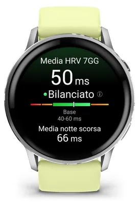 Produktbild von Garmin Venu 010-03014-02, 3,56 cm (1.4"), AMOLED, Touchscreen, 8 GB, GPS, 38 g
