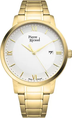 Zdjęcie produktu dla Zegarek męski Pierre Ricaud P97239.1163Q złoty