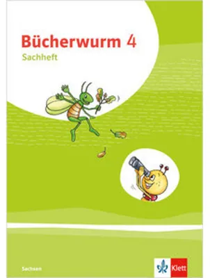 Obrázok produktu pre Bücherwurm Sachunterricht 4. Arbeitsheft mit Reisefibel Klasse 4. Ausgabe für Sachsen