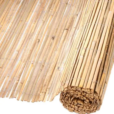 Produktbild von Sichtschutzzaun aus gespaltenem Bambus | Gartenzaun | Gartensichtschutz für Garten und Balkon | Höhe 2m | Länge 5m | HxL: 2x5 m
