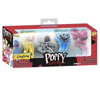 Immagine prodotto di Confezione di minifigure Bizak Poppy Playtime da 7 cm con i personaggi principali del videogioco, età 6+ (64237701) BIZAK