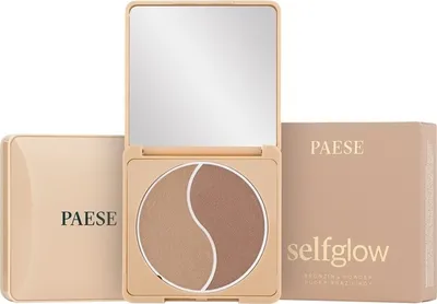 Zdjęcie produktu dla Paese, Self Glow Puder Brązujący Medium, 6g