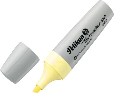 Image de Pelikan 300009893 Surligneur 490 eco, jaune pastel