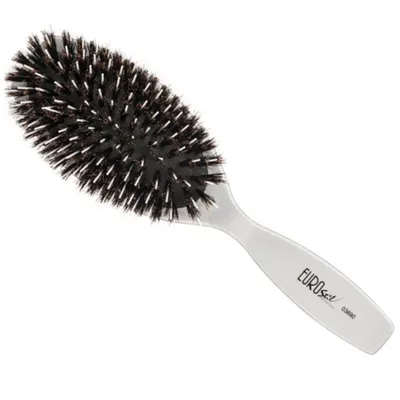 Obrázek produktu pro Eurostil Pure Jabali White Oval Brush Oval Groß 1ks