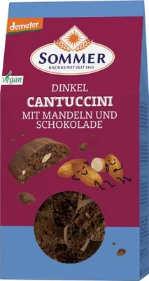 Produktbild von Sommer - Demeter Schoko Cantuccini vegan - 150g
