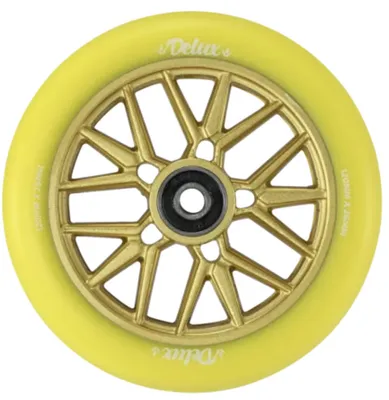 Obrázek produktu pro Kolečko Blunt Delux 120x26 mm žluté