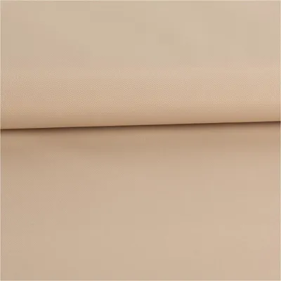 Produktbild von Outdoor Stoff Meterware Waterproof wasserdicht Polyester uni beige 145cm