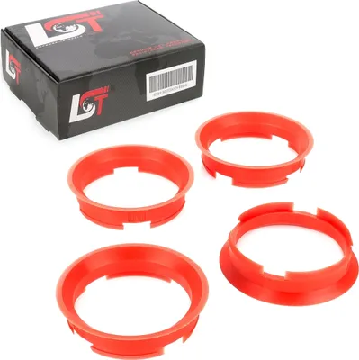 Produktbild von 4x Zentrierringe Alufelgen Ø 57,1 mm - Ø 63,4 mm für SEAT SKODA VW