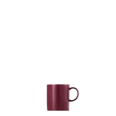 Immagine prodotto di Thomas Sunny Day Becher mit Henkel, Kaffeetasse, Porzellan, Fuchsia / Rot, Spülmaschinenfest, 300 ml, 15505