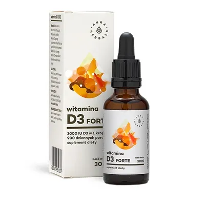 Obrázek produktu pro Witamina D3 Forte w kroplach, 30 ml