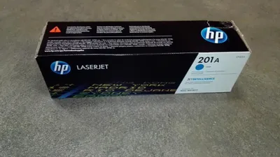 Produktbild von HP 201A Toner cyan (CF401A)