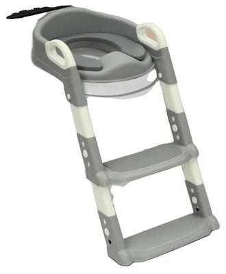 Immagine prodotto di Sgabello per l'addestramento al vasino, regolabile in altezza, design antiscivolo, grigio