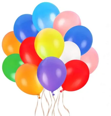 80 bunte Latex-Luftballons, 26 cm, für Feiern, Geburtstag, Hochzeit