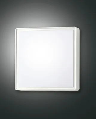 Produktbild von Fabas Luce Außen-Deckenleuchte Oban E27 240x95mm IP65 Weiß,  Italy