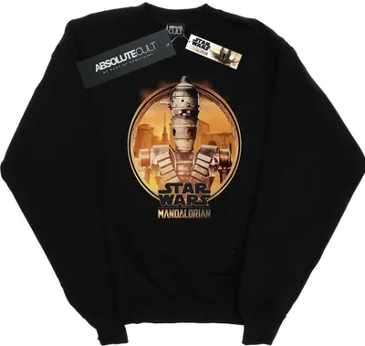 Produktbild von Star Wars - "The Mandalorian" Sweatshirt für Herren BI46370 (M) (Schwarz)