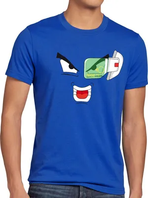 Produktbild von style3 Scouter 9000 Goku Herren T-Shirt, Größe:5XL, Farbe:Blau