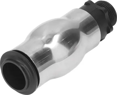 A close-up studio shot of a water spray nozzle.