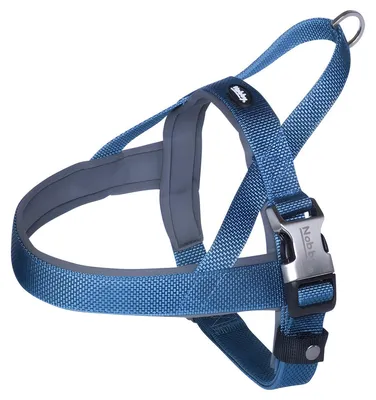 Produktbild von Nobby Classic Preno Royal, Hund, Zugfreier Gurt, M-L, Blau, Metall, Nylon, Einfarbig