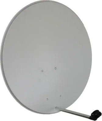 Image de GIBERTINI miroir satellite 85 cm alu gris clair