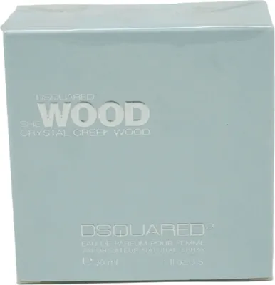 Produktbild von DSQUARED She Wood Crystal Greek Wood Eau de Parfum Pour Femme 30ml