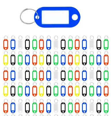 Image de Porte-clés WESTCOTT avec anneau assorti Paquet de 100