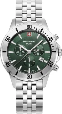 Image de Montre militaire alpine suisse pour hommes, modèle 7024.9134