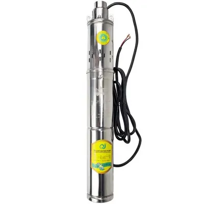 Obrázok produktu pre Solárne čerpadlo do hlbokých studní, prietok 2 t/h, energeticky úsporný bezkomutátorový motor, vstavaný regulátor, 12 V DC, 150 W (len čerpadlo)