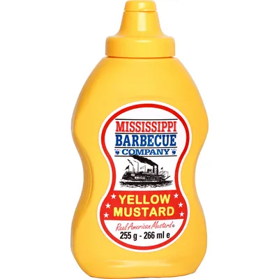 Obrázok produktu pre Mississippi Barbecue žltá horčica na grilovanie a namáčanie 266ml