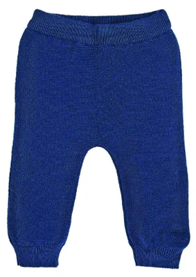 Productafbeelding van Sterntaler uni kinderbroek, gebreid, met elastische boord met ribbels, marineblauw