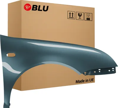 Produktbild von BLU Kotflügel Passend für VW Volkswagen Bora 1J1 1J6 LB5X Rechts Grün BlauSpirit | 1998-2005 | Vorderseite Vorne | Lackiert | Einbaufertig