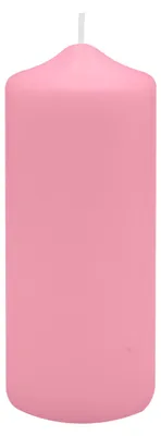 Produktbild von Spitzkopf Stumpen Kerzen Altrosa 12 x Ø 8 cm, 6 Stück