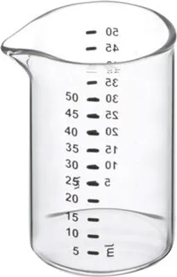 Produktbild von Weis Mini Messbecher Glas 50 ml