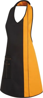 Produktbild von Leiber  Latzschürze Farbe schwarz/sun Größe 34, 11/2540/1049
